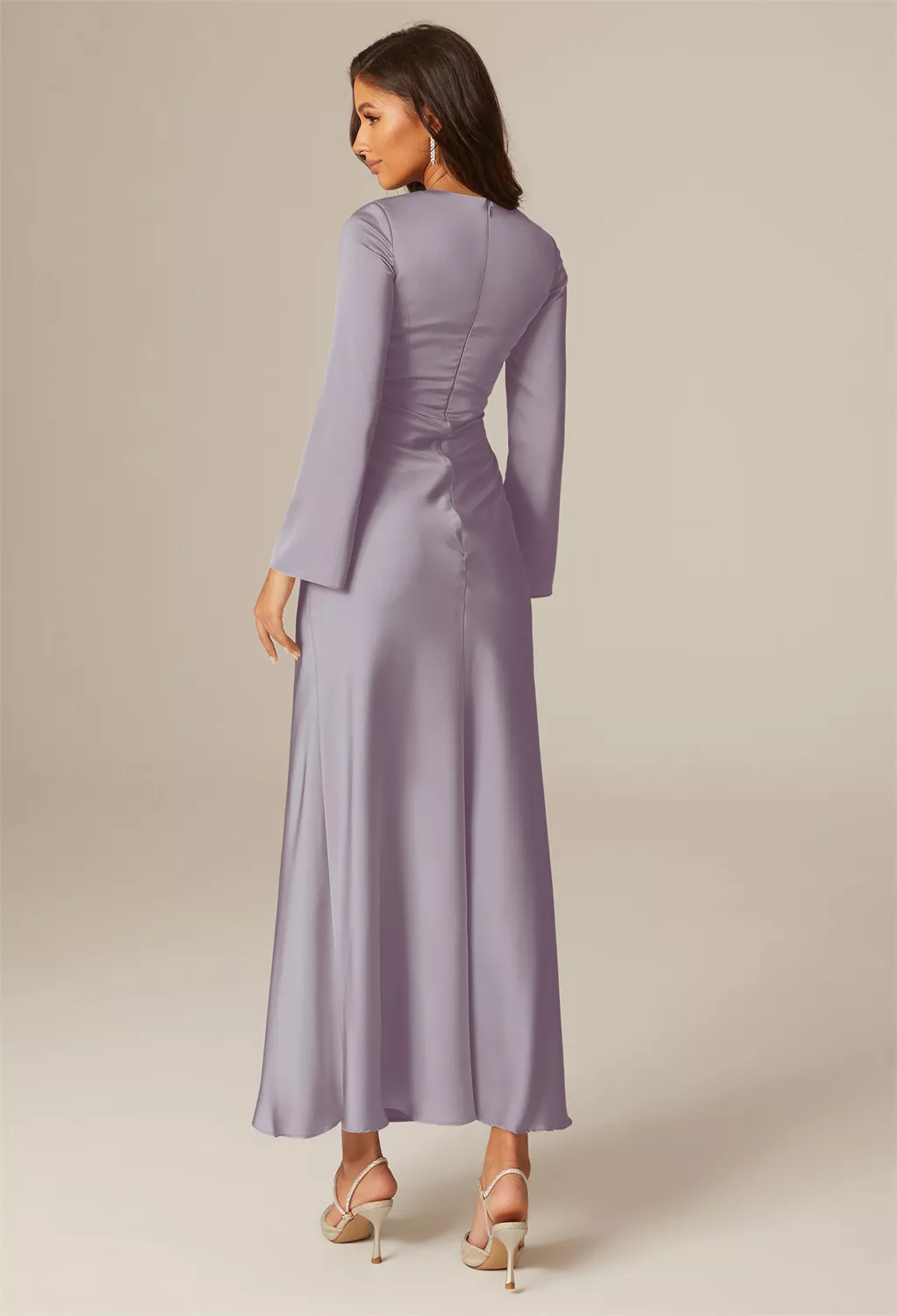 AW Ginevra Purple Haze  Long Bridesmaid Dresses